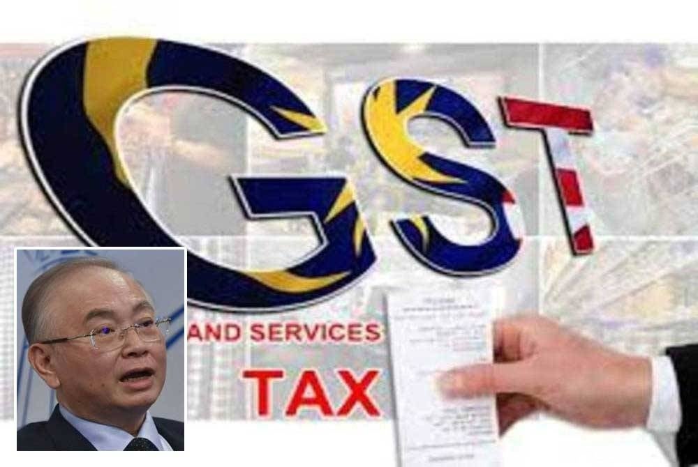 Kerajaan disarankan mengembalikan GST bagi mengelakkan pembaziran. (Gambar kecil: Ka Siong)