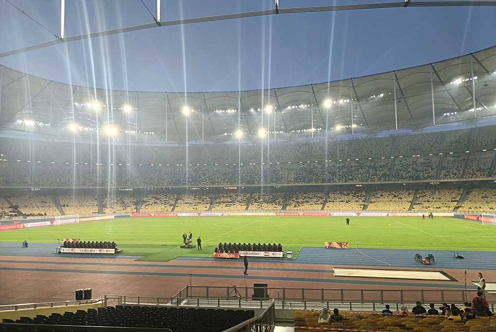 Keadaan padang di SNBJ.