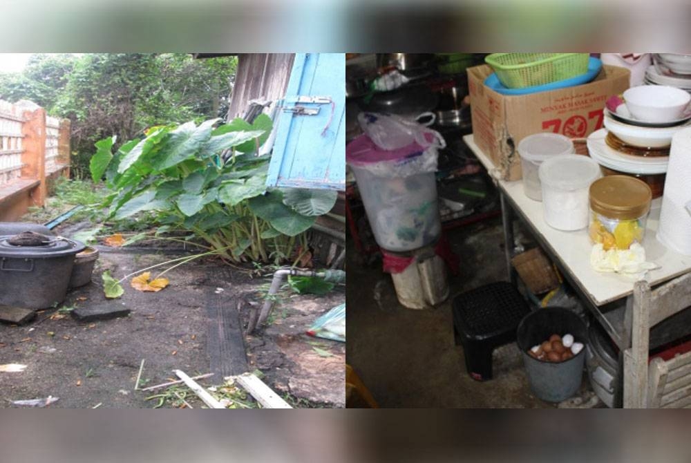 Ruang yang padat dan makanan tidak bertutup antara kesalahan yang dikesan dalam operasi JKNK.