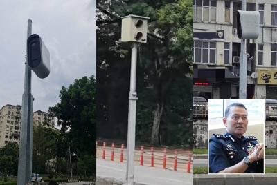 Kamera Pengawasan Lampu Isyarat atau 'red light surveillance camera' dipasang di lokasi yang kerap berlaku kemalangan dalam usaha pertingkat pematuhan peraturan lampu isyarat. Gambar kecil: Mohd Nasri