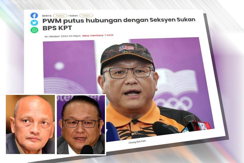 Laporan Sinar Harian. Gambar kecil: Pekan, Kim Fatt