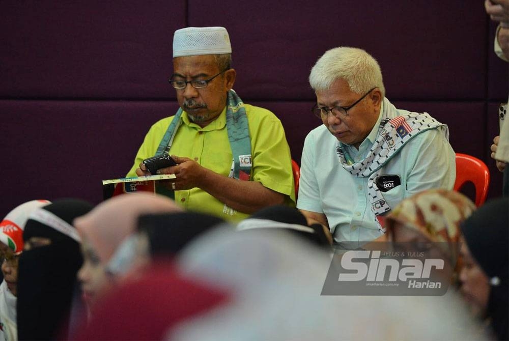 Hussamuddin turut menjayakan Program #QuranHour For Gaza yang berlangsung di Kompleks Kumpulan Karangkraf pada Ahad. - FOTO: SINAR HARIAN/ ASRIL ASWANDI SHUKOR