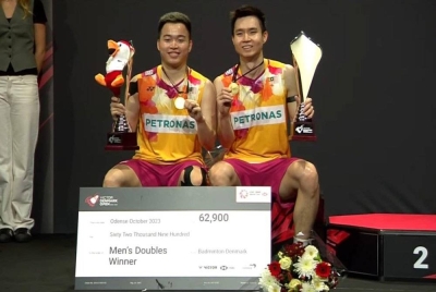 Aaron-Wooi Yik juara Terbuka Denmark. - Foto AGENSI