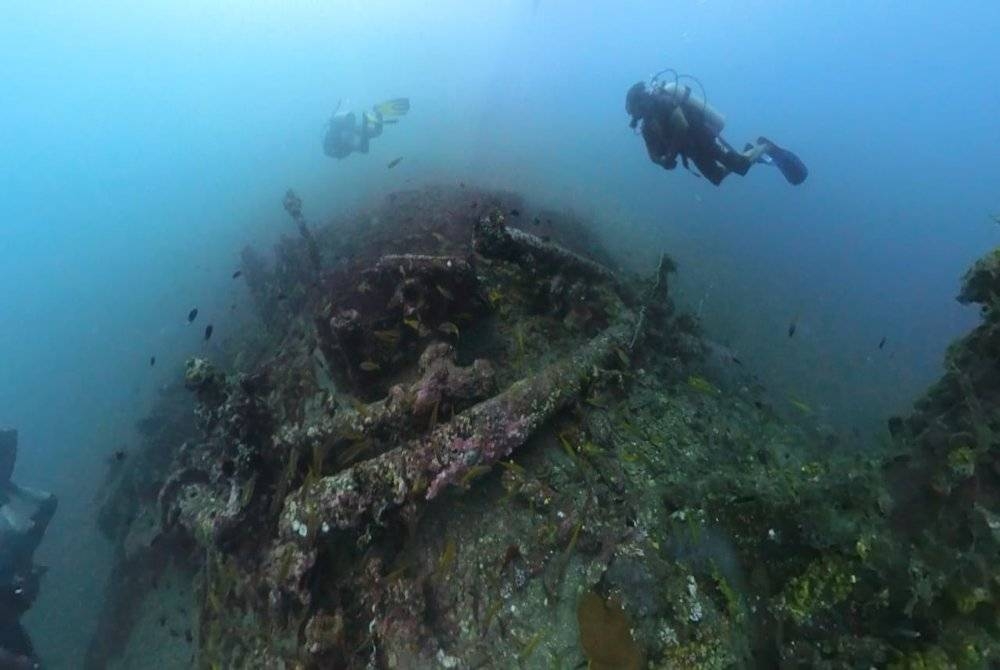 Penyelam di lokasi kapal karam di Pulau Kapas. - Foto Tourism Terengganu