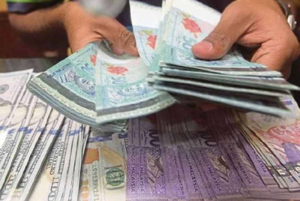 Pada jam 9 pagi, ringgit menambah nilai kepada 4.7840/7890 berbanding dolar AS daripada 4.7900/7975 pada penutup Isnin. - Gambar hiasan