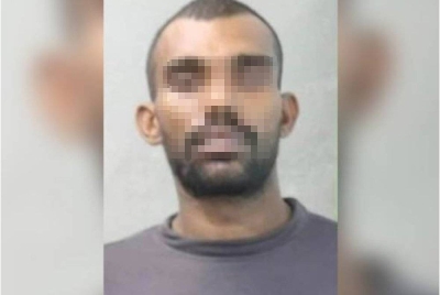 Suspek utama kumpulan 'Geng Jiva' antara yang diberkas polis dalam serbuan di Taman Syabas, Ipoh, pada petang Selasa lalu. - Foto PDRM Perak