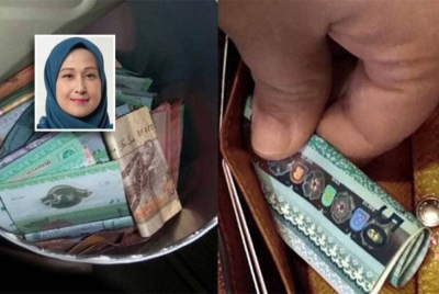 Golongan wanita di Malaysia menyimpan lebih rendah berbanding lelaki kerana tidak bekerja dan hanya mengharapkan sumber kewangan daripada suami. Gambar kecil: Wan Azliana