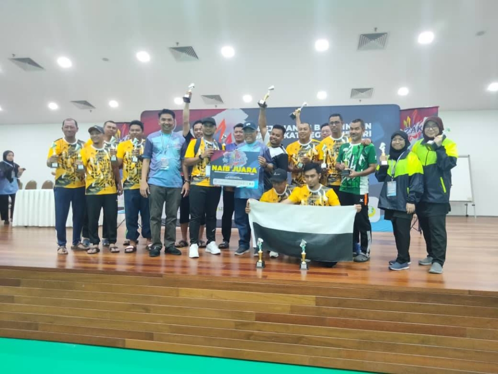 Pasukan Kutipan Zakat Pahang terpaksa berpuas hati dengan gelaran sebagai naib juara kejohanan.