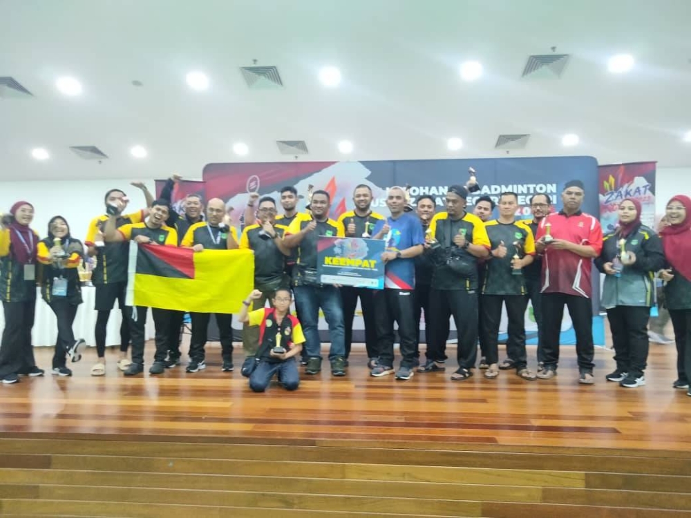 Tempat keempat dimenangi pasukan Majlis Agama Islam Negeri Sembilan.