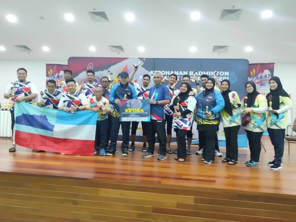 Tempat ketiga dimenangi pasukan Majlis Agama Islam Negeri Sabah