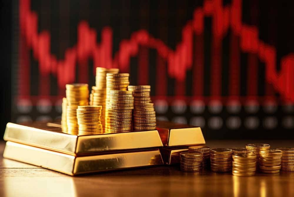 Kontrak niaga hadapan emas di Bursa Malaysia Derivatives ditutup lebih tinggi pada hari ini. Foto hiasan