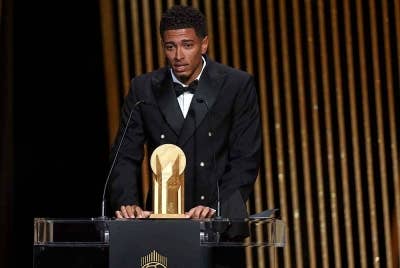 Bellingham dinobatkan sebagai pemenang Trofi Kopa. Foto EPA