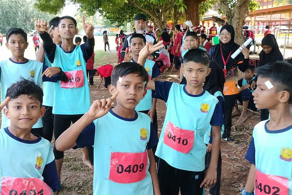Sebahagian daripada peserta kejohanan sukan yang dianjurkan melibatkan etnik Rohingya pada Rabu.