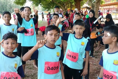Sebahagian daripada peserta kejohanan sukan yang dianjurkan melibatkan etnik Rohingya pada Rabu.