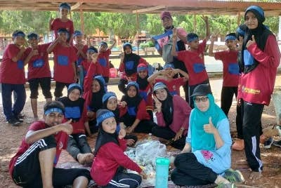Antara peserta kejohanan sukan melibatkan empat sekolah etnik Rohingya di Sungai Petani pada Rabu.