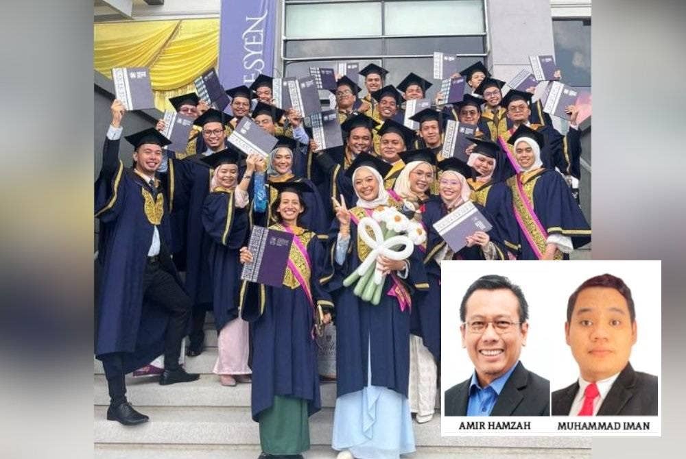 Kualiti akademik, penglibatan aktiviti di kampus kayu ukur majikan pilih pekerja berkemampuan. - Gambar hiasan (Gambar kecil: Amir Hamzah dan Muhammad Iman)