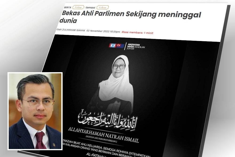 Laporan Sinar Harian pada Khamis. (Gambar kecil: Fahmi)