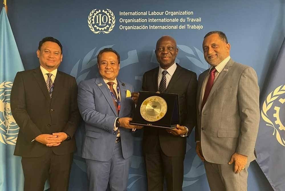 Delegasi MEF menyertai Mesyuarat Badan Pimpinan ILO kali ke-349 di Geneva, Switzerland pada 31 Oktober lalu.