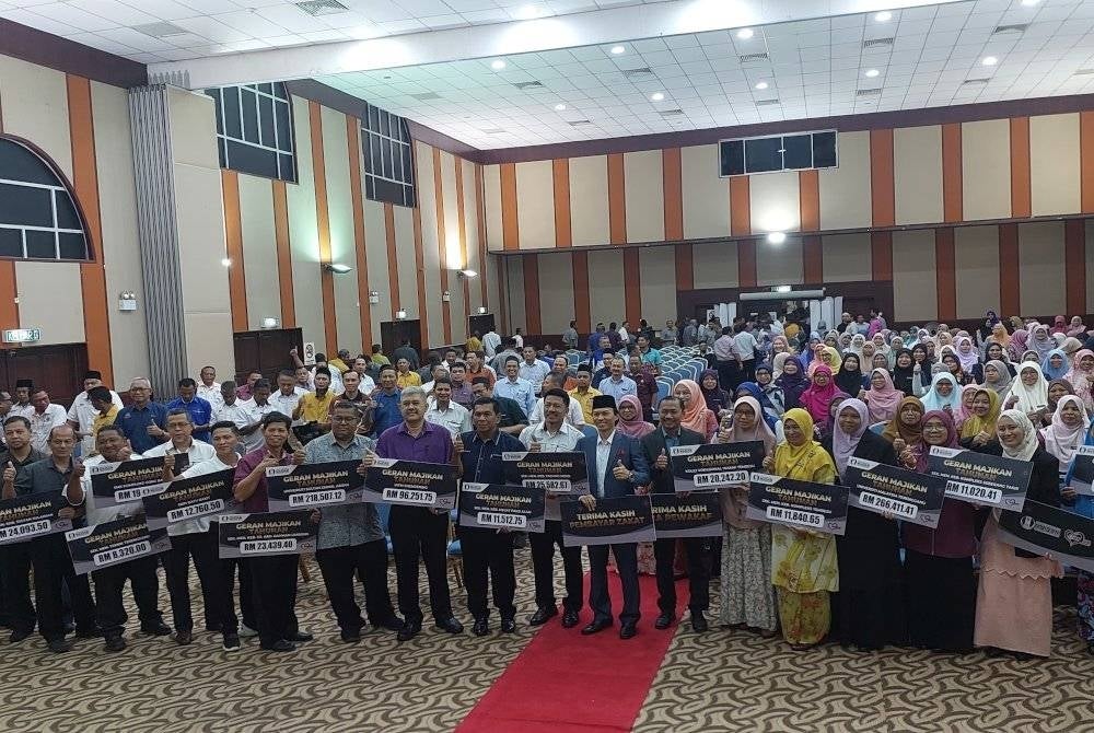 Program Tahunan Majikan MAIDAM turut dihadiri 1,100 guru dan pensyarah di seluruh Terengganu.