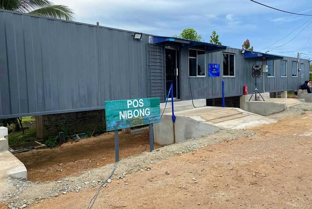 Pos Nibong di Tumpat antara yang telah siap sebelum Disember.