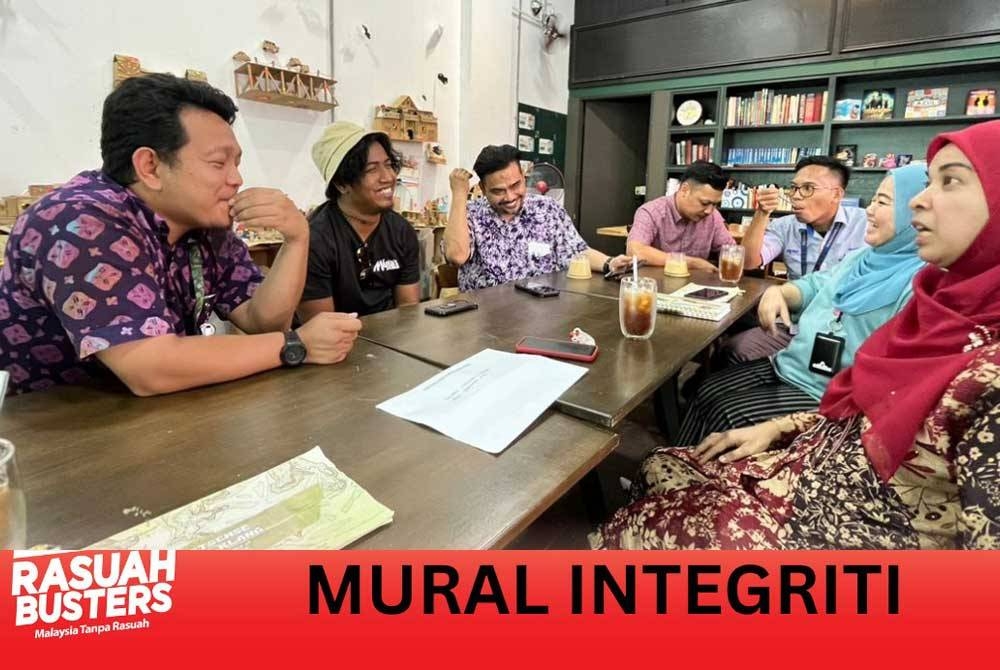 Perbincangan yang diadakan baru-baru ini antara BSN, MPK dan pelukis ke arah merealisasikan lukisan mural 'Klang Bahagia Berintegriti'.