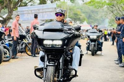 Motosikal berkuasa tinggi jenis Harley Davidson milik Beto mengalami kerosakan akibat kemalangan itu.