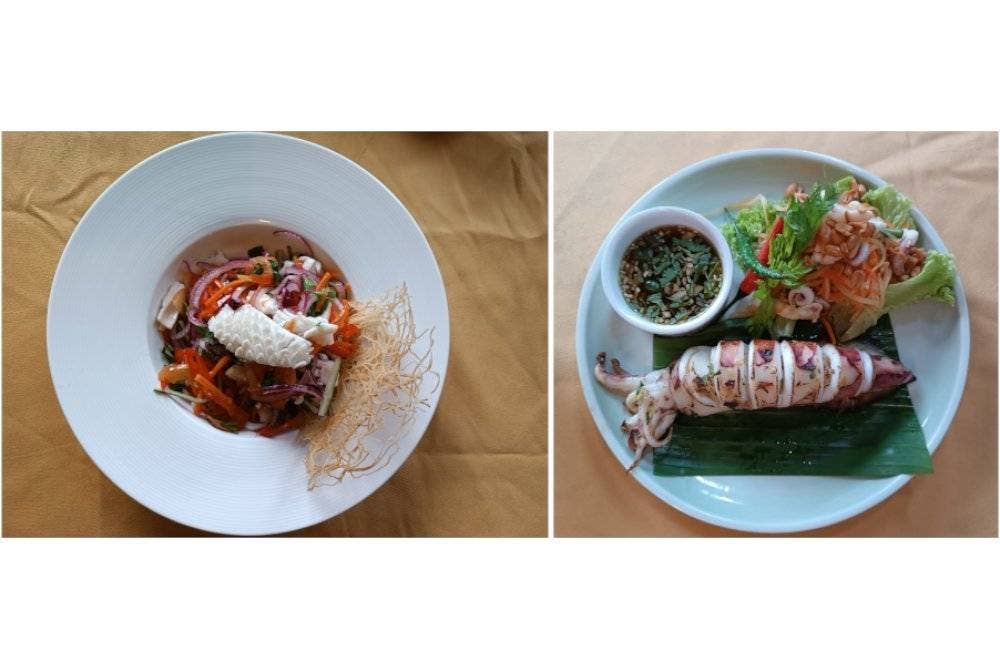 Antara hidangan yang disediakan peserta.