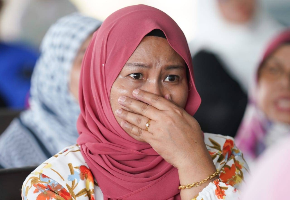 Tetamu yang hadir sebak mendengar perkongsian daripada Nurul Ain Haron bersama suami, warga Palestin, Mohamed A M Shaat. 