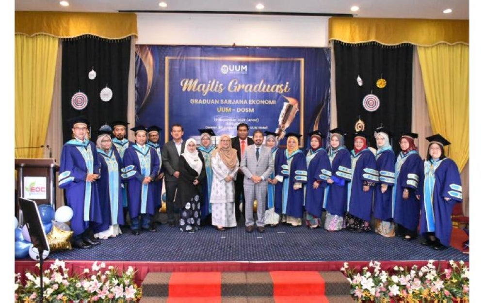 14 pegawai Jabatan Perangkaan Malaysia telah dianugerahkan Ijazah Sarjana Ekonomi (MEc.) pada Majlis Konvokesyen Kali Ke-36 Universiti Utara Malaysia (UUM). 