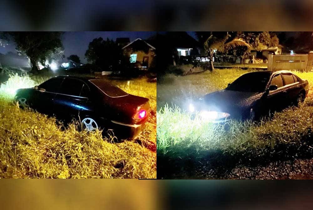 Kenderaan yang membawa PATI terbabas ketika cuba melarikan diri.