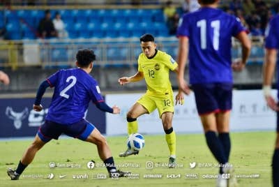 Arif Aiman beraksi cemerlang dalam dua perlawanan Kelayakan Piala Dunia 2026/Piala Asia 2027. - Foto FAM