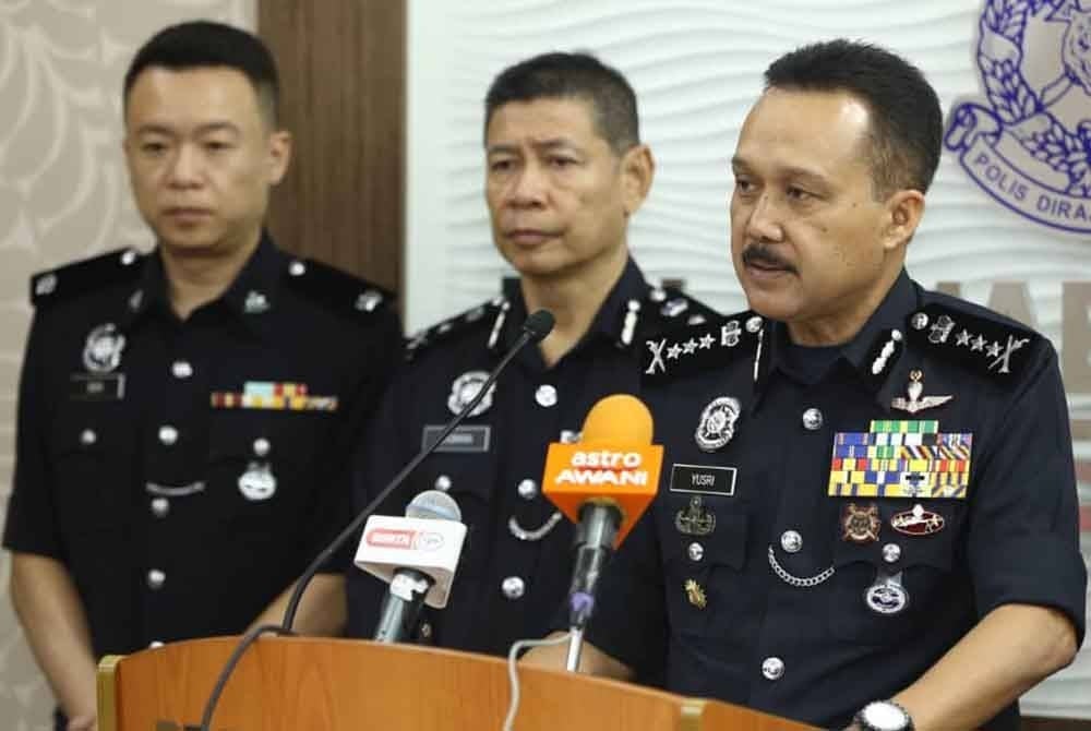 Mohd Yusri dalam sidang akhbar pada Jumaat.