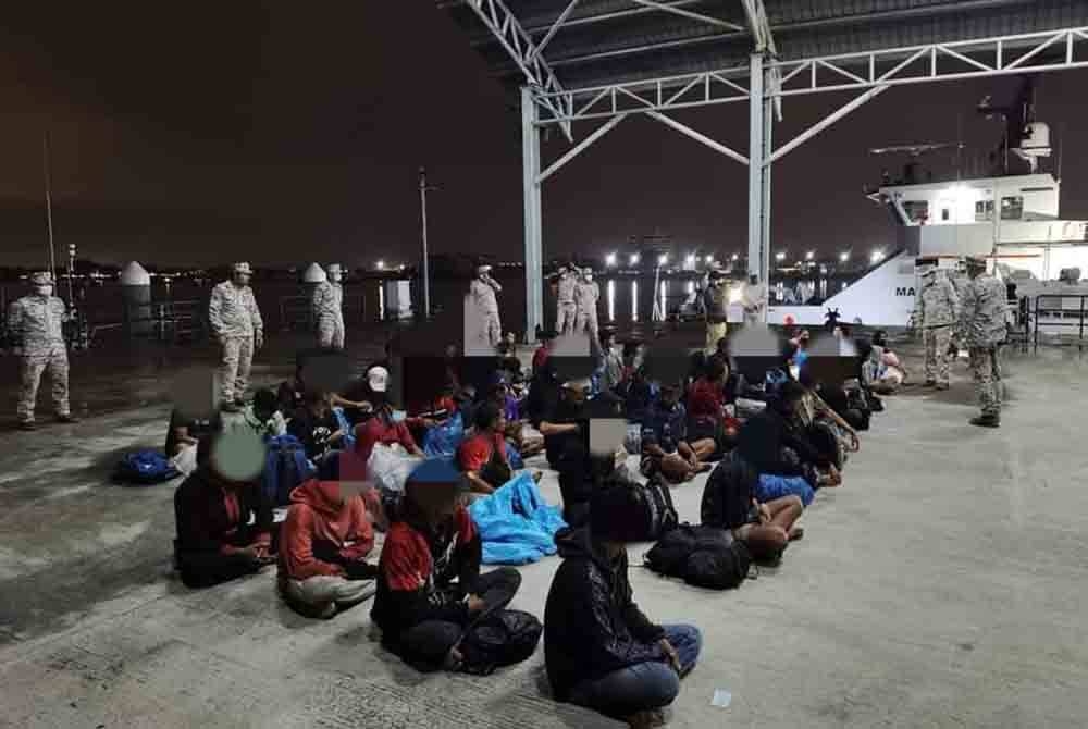 Maritim Malaysia tidak kompromi dalam usaha mengekang cubaan penyeludupan PATI.