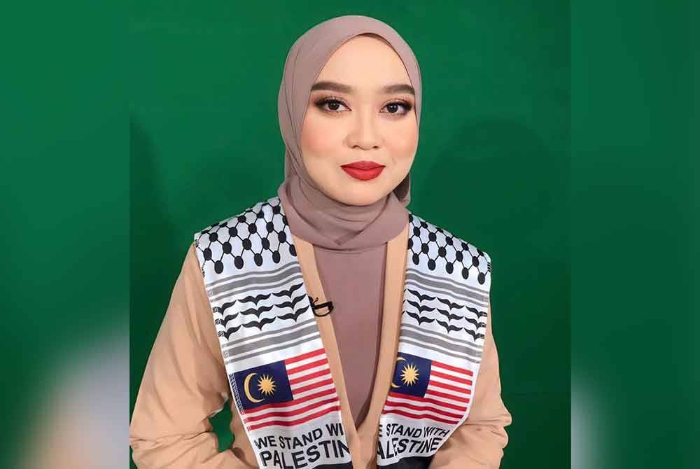 Apa yang berlaku tidak mematahkan semangat Amalina untuk terus berkhidmat sebagai pembaca berita.