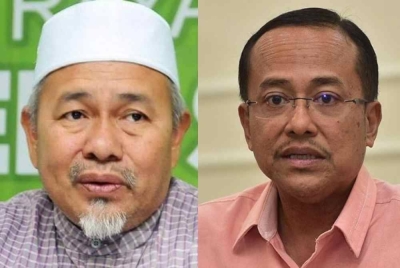 Tuan Ibrahim (kiri), Ahmad Samsuri