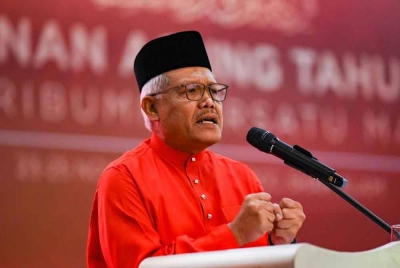 Hamzah ketika menyampaikan ucapan penggulungan sempena Perhimpunan Agung Tahunan Bersatu 2023 pada Sabtu.