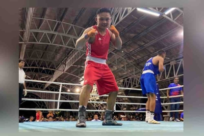 Mohd Hafiz bertekad memberikan aksi terbaik menjelang Kejohanan Grand Final Kuda Merah International World Muay Thai 2023 di Stadium Titiwangsa, Kuala Lumpur malam ini.