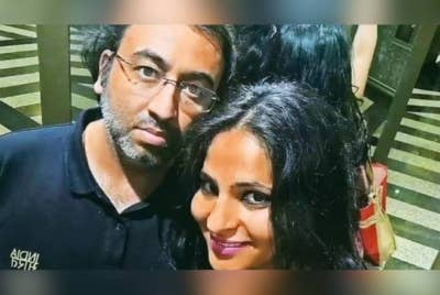 Nikhil Khanna (kiri) dan Renuka. - Foto Agensi