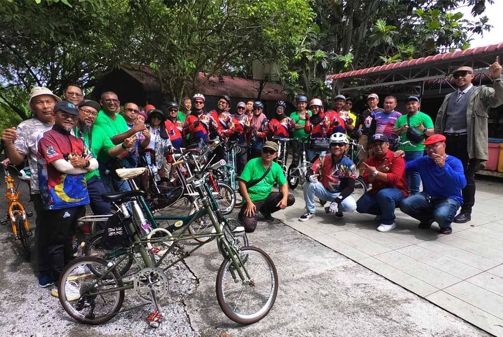 Pemilik basikal Moulton berkumpul di Seremban