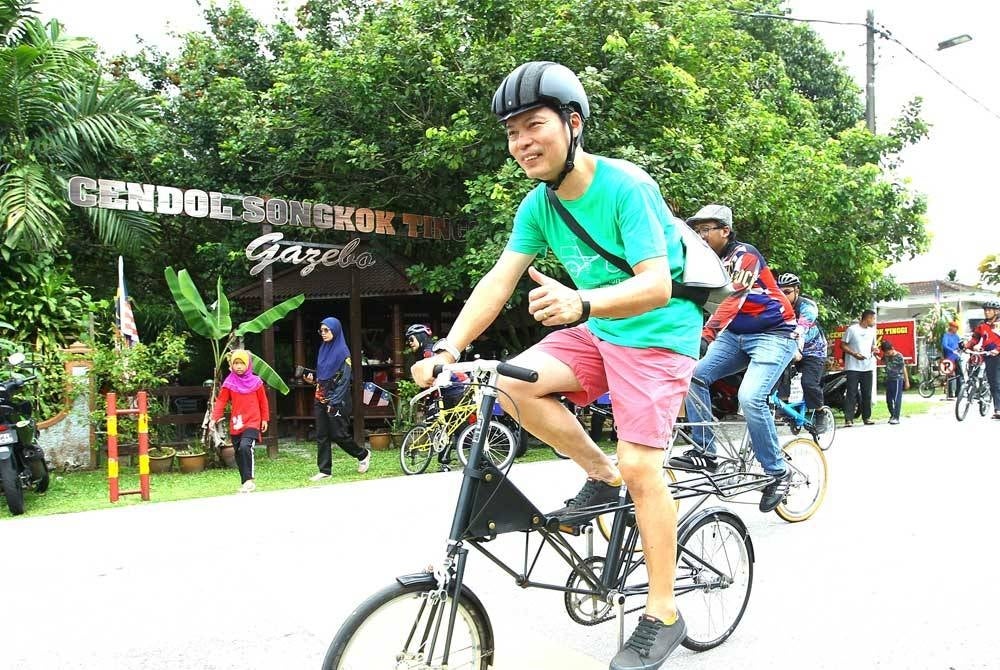 Peserta kayuhan basikal Moulton kali pertama berkumpul di Negeri Sembilan