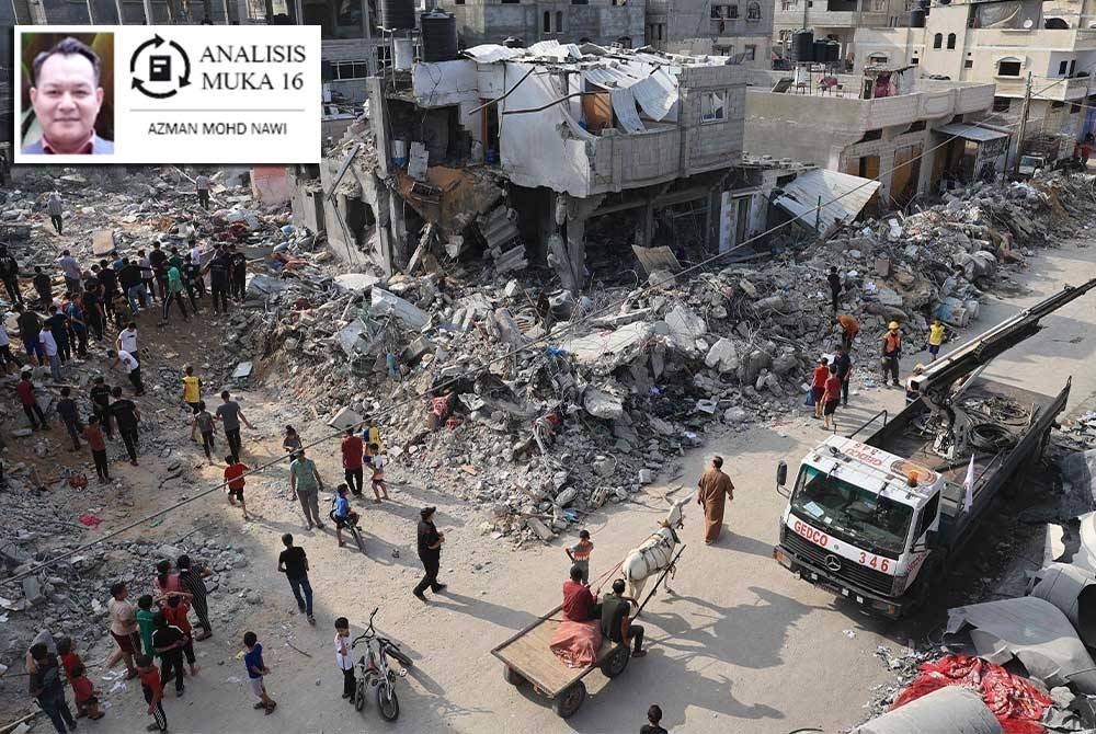 Isu di Palestin pada asasnya bukan sekadar terkait dengan isu agama bahkan melibatkan isu kemanusiaan. - Foto AFP