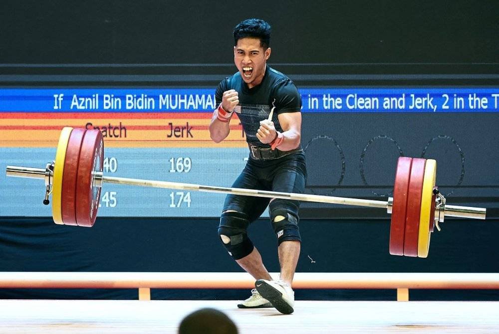 Muhamad Aznil akan berada 30 hari di luar negara sebagai rangka persiapan ke Sukan Olimpik Paris 2024. - Foto Agensi