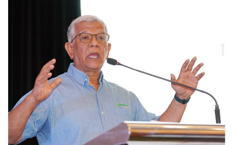 Syed Mahdhar menyampaikan kertas kerja ‘Menerokai Peluang Dalam Usaha Meningkatkan Permintaan Getah Asli Dalam Pasaran Domestik dan Antarabangsa’ semasa Seminar Hala Tuju Pekebun Kecil Getah Negara anjuran RISDA pada Selasa.