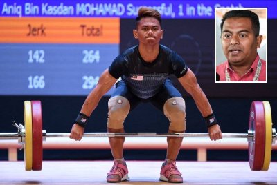 Mohamad Aniq ketika ini berada di ranking ke-10 dunia. - Foto Agensi (Gambar kecil: Amirul Hamizan)