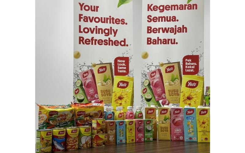 Produk-produk halal dari Yeo’s yang digemari semua.