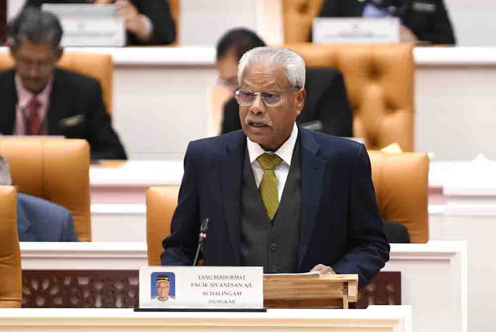 Sivanesan ketika menjawab soalan lisan berkaitan penguatkuasaan kawasan larangan merokok sempena Sidang DUN Perak di sini pada Rabu.