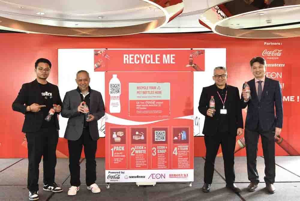 Kempen Recyle Me! bermula pada 14 Disember 2023 hingga 29 Februari 2024. - Foto MOHD RAFIQ REDZUAN HAMZAH