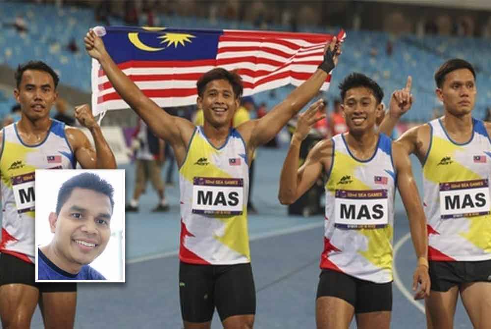 Pelantikan jurulatih tempatan diharap mampu memberi impak positif untuk meningkatkan prestasi barisan atlet negara. Gambar kecil: Nazmizan