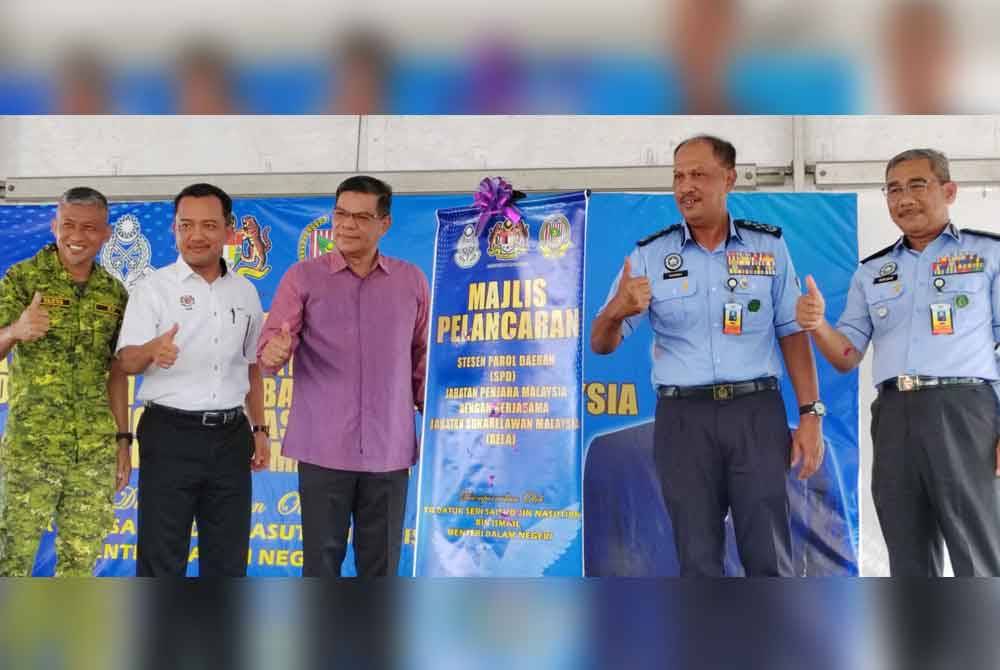 Saifuddin melancarkan SPD di Kompleks Mini Kementerian Dalam Negeri (KDN) Daerah Muallim, Slim River pada Khamis.