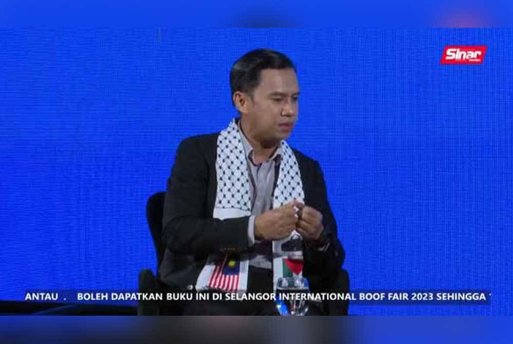 Program Sinar Live bertajuk 'Lupakah Kita Pada Palestin?' dikendalikan Haizir Othman pada Khamis.